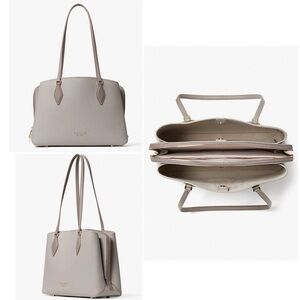 ♠️ Kate Spade New York Leather Zeezee Large Work Tote